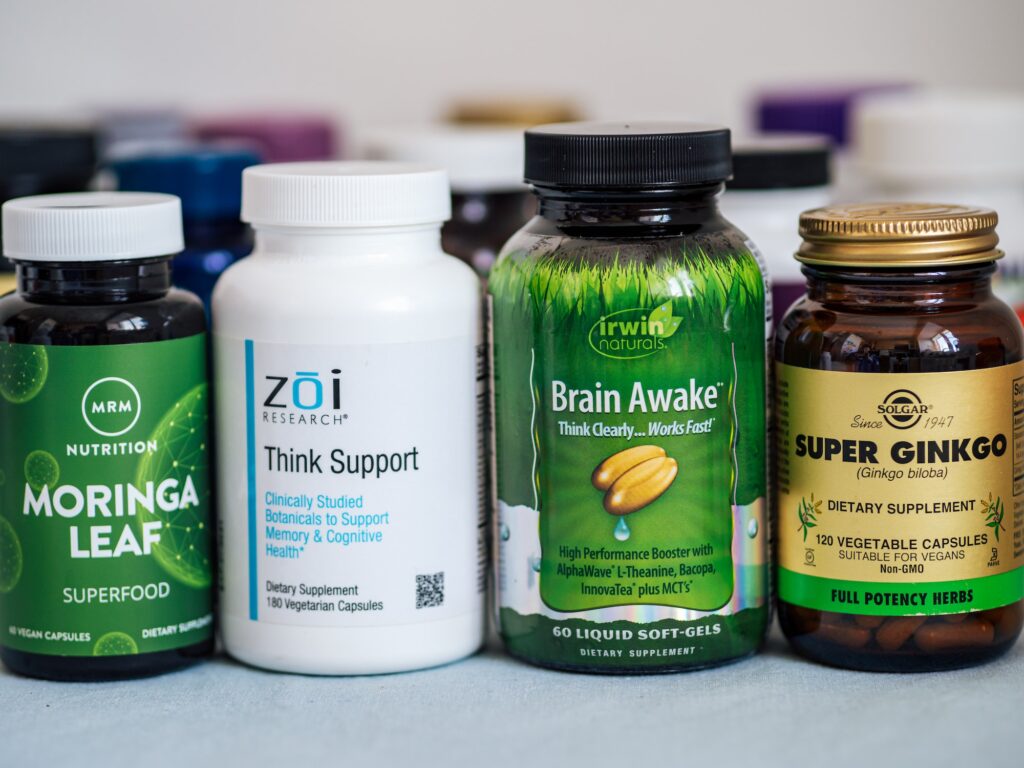 Supplements for memory, cognitive health support